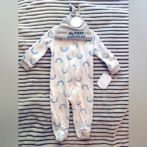 NWT Kyle & Deena “My First Hanukkah” infant pajama set